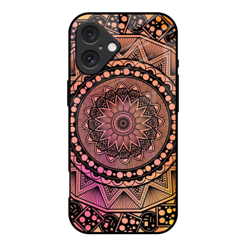 Floral Mandala Glossy Case for iPhone 16