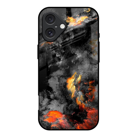 Lava Explode Glossy Case for iPhone 16