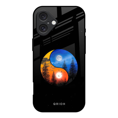Yin Yang Balance Glossy Case for iPhone 16