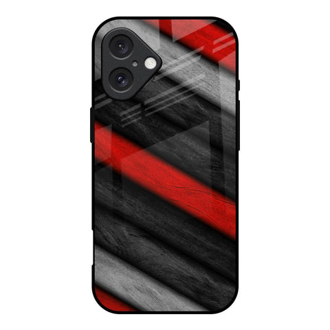 Soft Wooden Texture Glossy Case for iPhone 16