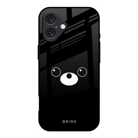 Cute Bear Glossy Case for iPhone 16