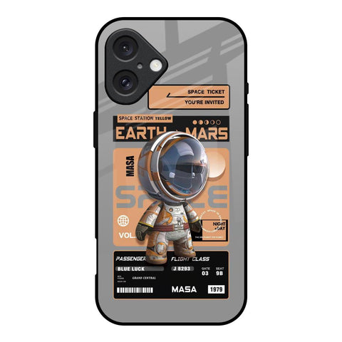 Space Ticket Glossy Case for iPhone 16