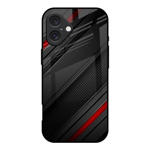 Modern Abstract Glossy Case for iPhone 16