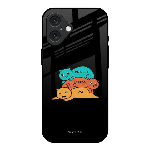 Anxiety Stress Glossy Case for iPhone 16