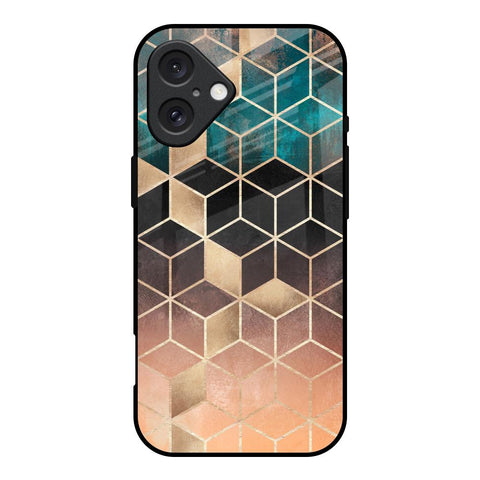 Bronze Texture Glossy Case for iPhone 16