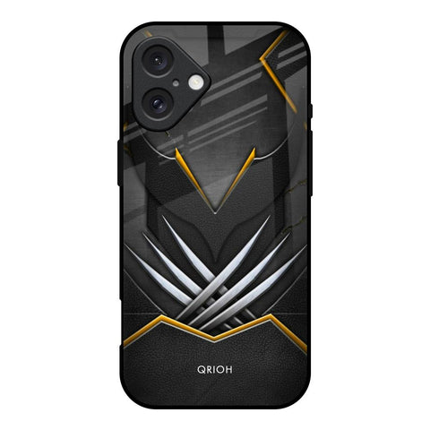 Black Warrior Glossy Case for iPhone 16