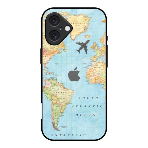 Fly Around The World Glossy Case for iPhone 16