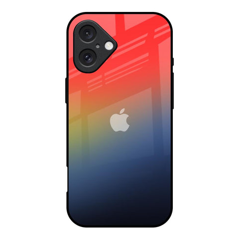 Rainbow Gradient Glossy Case for iPhone 16