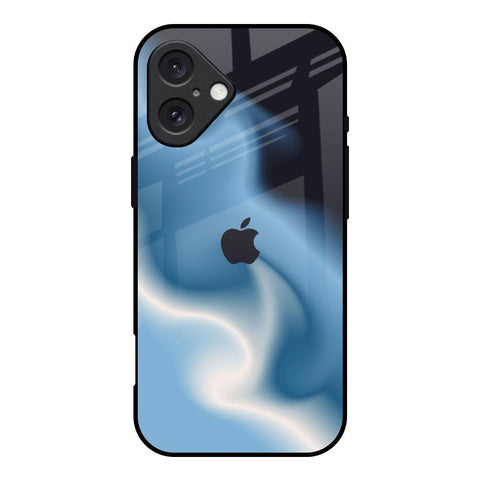 Blue Waves Glossy Case for iPhone 16