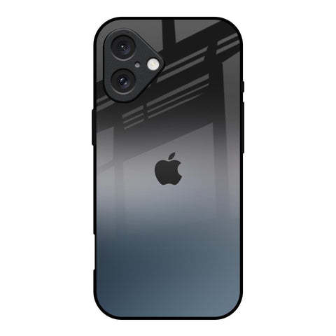 Dramatic Grey Glossy Case for iPhone 16