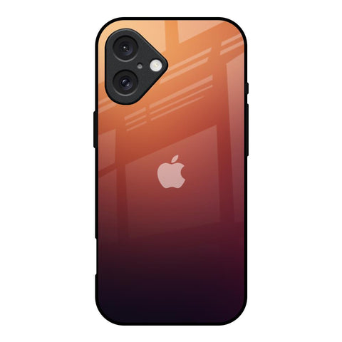 Sunset Background Glossy Case for iPhone 16