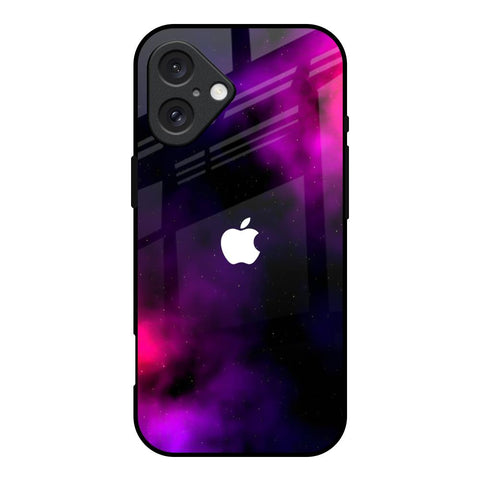 Pink Galaxy Glossy Case for iPhone 16