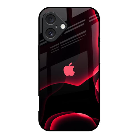 Red Thunder Glossy Case for iPhone 16