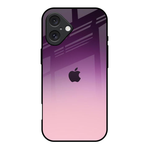 Purple Gradient Glossy case for iPhone 16