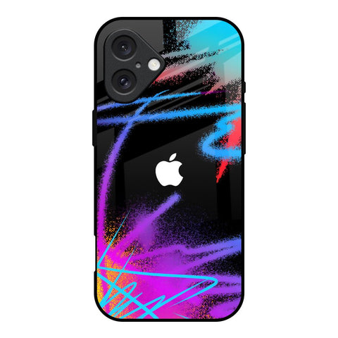 Brushy Color Glossy Case for iPhone 16