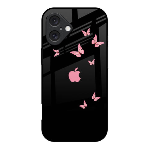 Fly Butterfly Glossy Case for iPhone 16