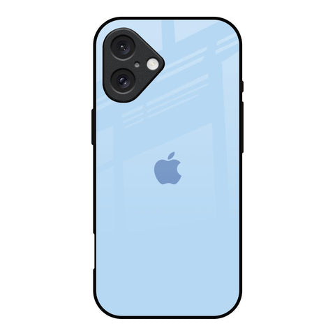 Pastel Sky Blue Glossy Case for iPhone 16