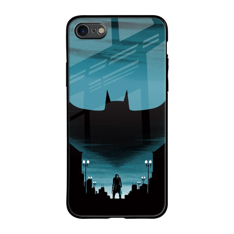 Cyan Bat Glossy Case for iPhone 7