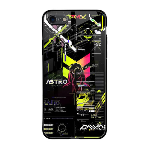 Astro Glitch Glossy Case for iPhone 7