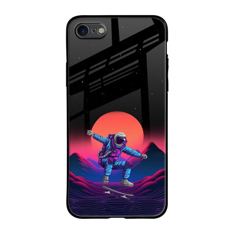 Retro Astronaut Glossy Case for iPhone 7