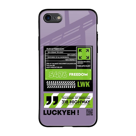 Run & Freedom Glossy Case for iPhone 7
