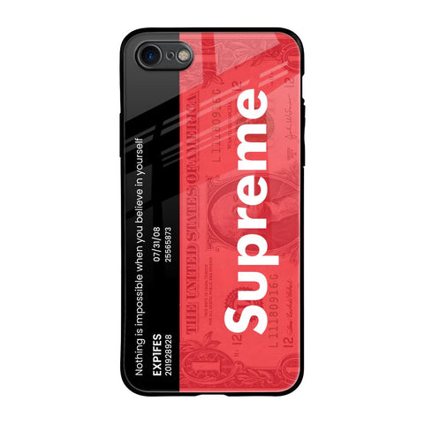 Supreme Ticket Glossy Case for iPhone 7