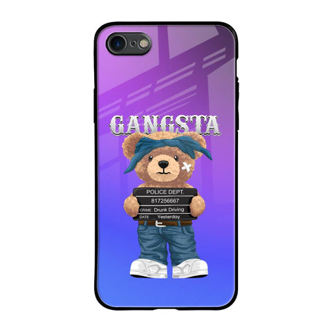 Gangsta Bear Glossy Case for iPhone 7