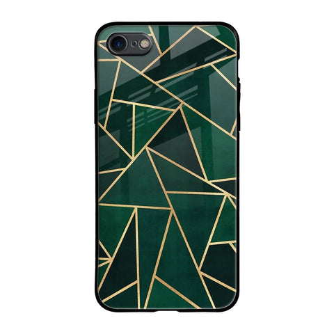 Abstract Green Glossy Case For iPhone 7