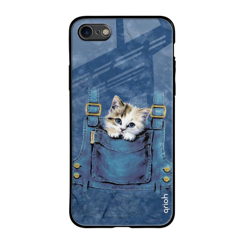 Kitty In Pocket Glossy Case For iPhone 7