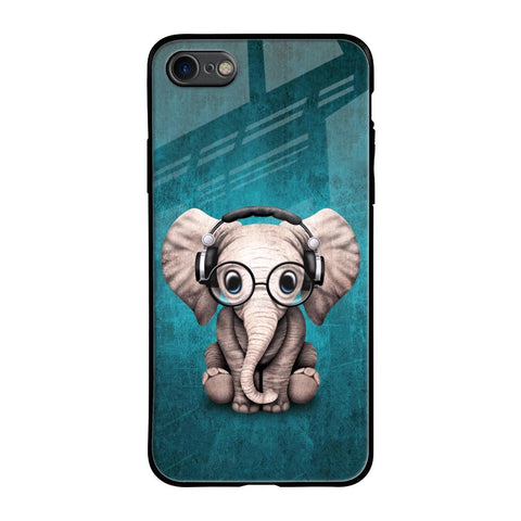 Adorable Baby Elephant Glossy Case For iPhone 7