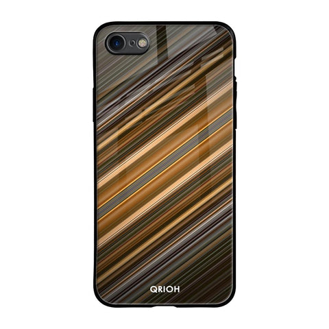 Diagonal Slash Pattern Glossy Case for iPhone 7