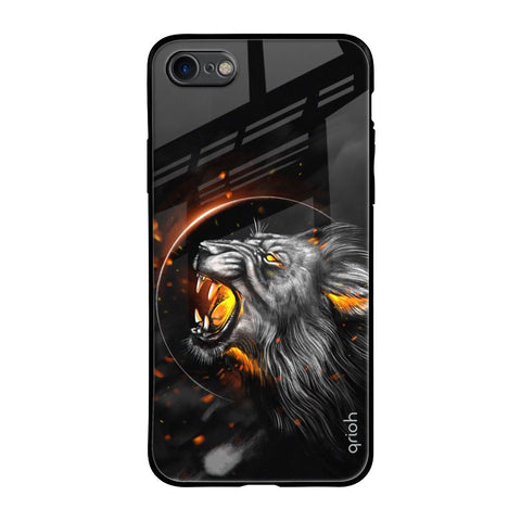 Aggressive Lion Glossy Case for iPhone 7