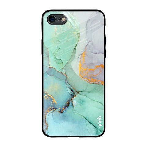 Green Marble Glossy Case for iPhone 7