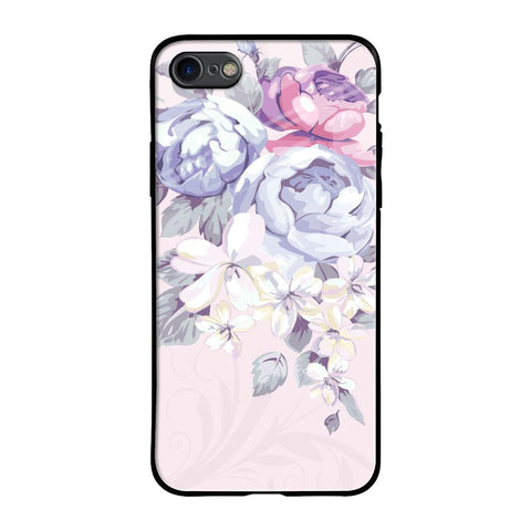 Elegant Floral Glossy Case for iPhone 7