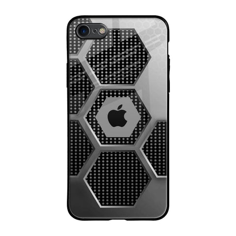 Hexagon Style Glossy Case For iPhone 7
