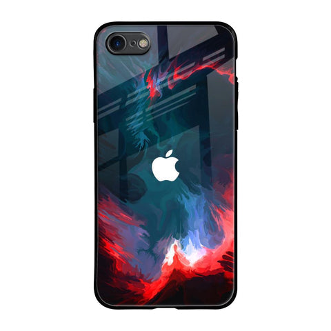 Brush Art Glossy Case For iPhone 7