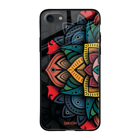 Retro Gorgeous Flower Glossy Case for Apple iPhone 7