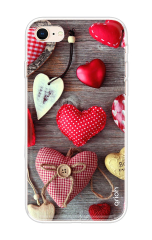 Valentine Hearts Soft Cover for iPhone 7