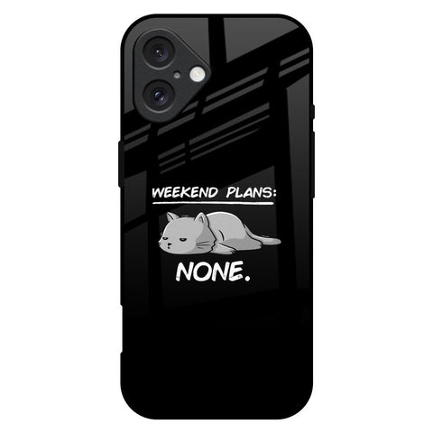 Weekend Plans Glossy Case for iPhone 16 Plus