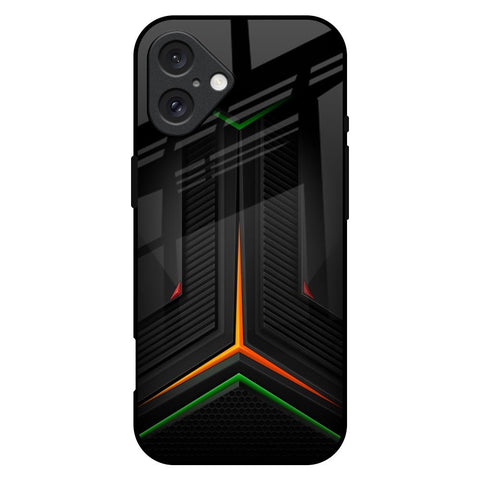 Modern Ultra Chevron Glossy Case for iPhone 16 Plus