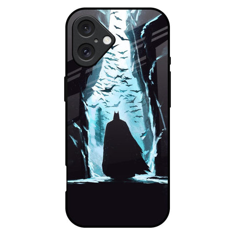 Dark Man In Cave Glossy Case for iPhone 16 Plus