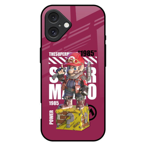 Gangster Hero Glossy Case for iPhone 16 Plus