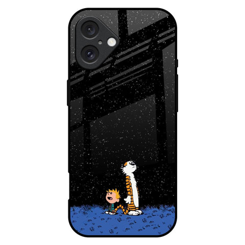 Night Sky Star Glossy Case for iPhone 16 Plus