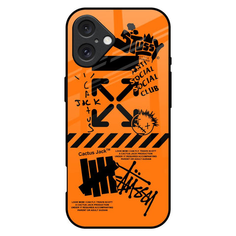 Anti Social Club Glossy Case for iPhone 16 Plus