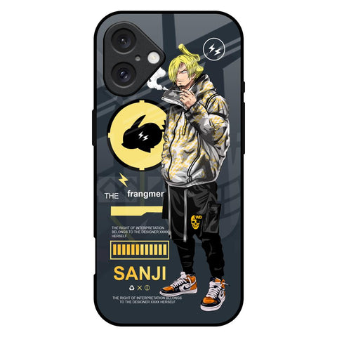 Cool Sanji Glossy Case for iPhone 16 Plus