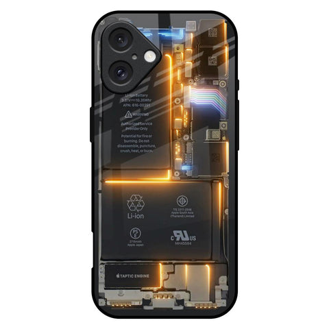 Glow Up Skeleton Glossy Case for iPhone 16 Plus