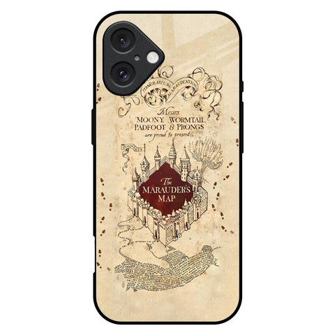 Magical Map Glossy Case for iPhone 16 Plus