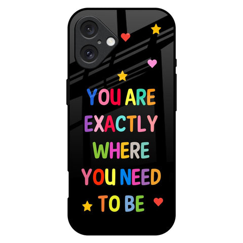 Magical Words Glossy Case for iPhone 16 Plus
