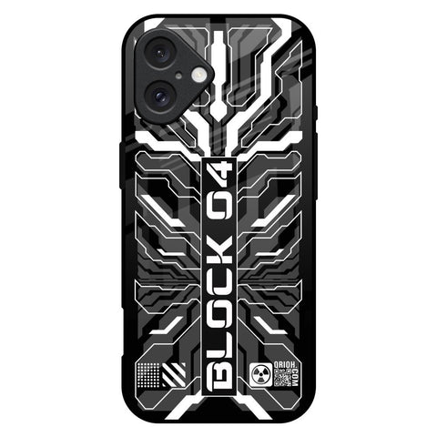 Monochrome Magic Glossy Case for iPhone 16 Plus