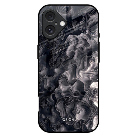 Cryptic Smoke Glossy Case for iPhone 16 Plus